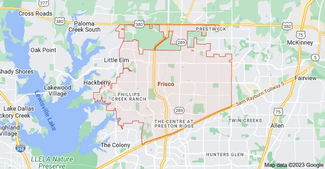 Frisco Tx House Cleaning Service Area