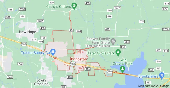 Princeton Texas Cleaning Service Area